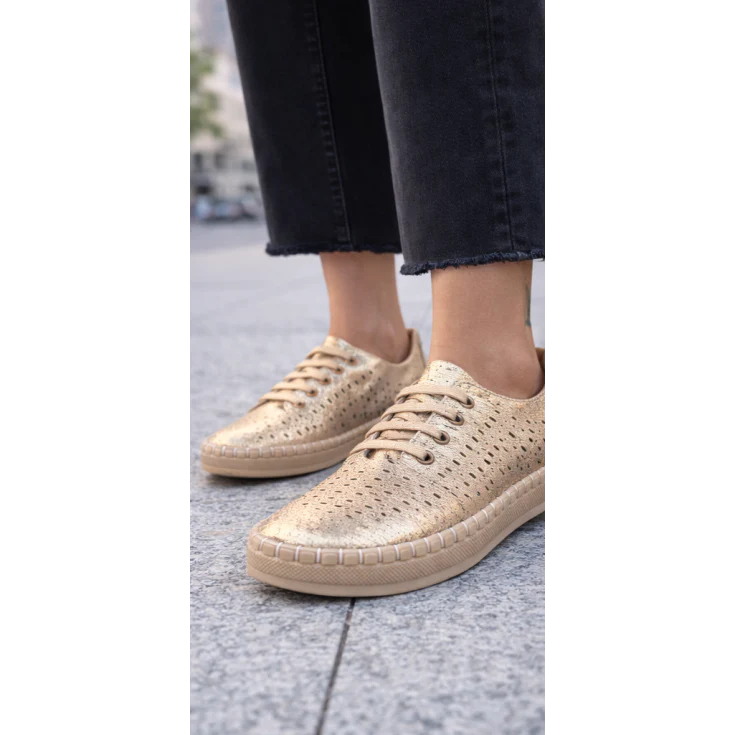 MUJER ZAPATO COMODO ALIVIA ORO - Image 6