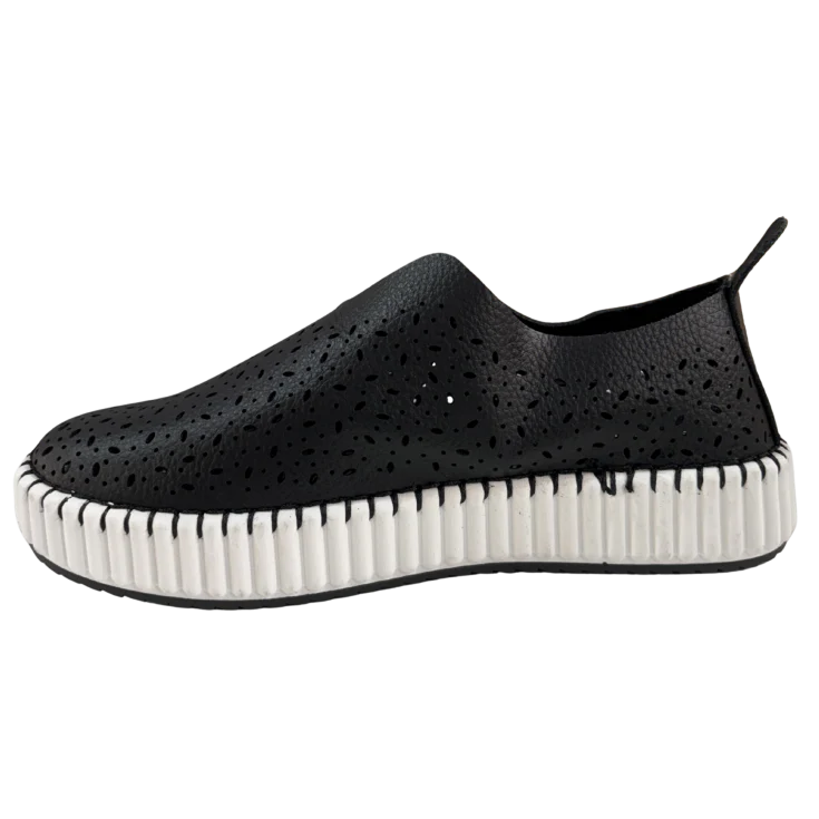 MUJER ZAPATO COMODO PLATAFORMA NEGRO ISA - Image 5