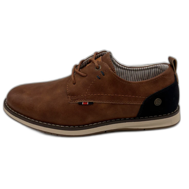 HOMBRE CASUAL ZAPATO CRO C. CAMEL - Image 4
