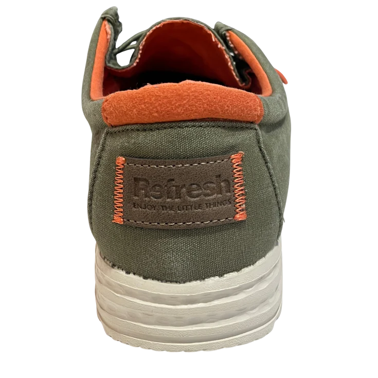 HOMBRE CASUAL ZAPATO CRO LONA KAKI XTI - Image 3