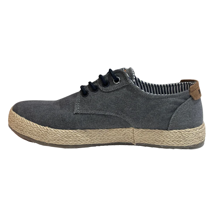 HOMBRE CASUAL ZAPATO CRO LONA NAVY - Image 4