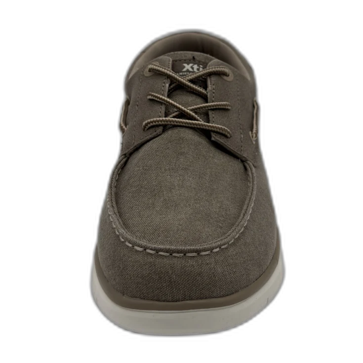 HOMBRE CASUAL ZAPATO CRO TEXTIL TAUPE - Image 2