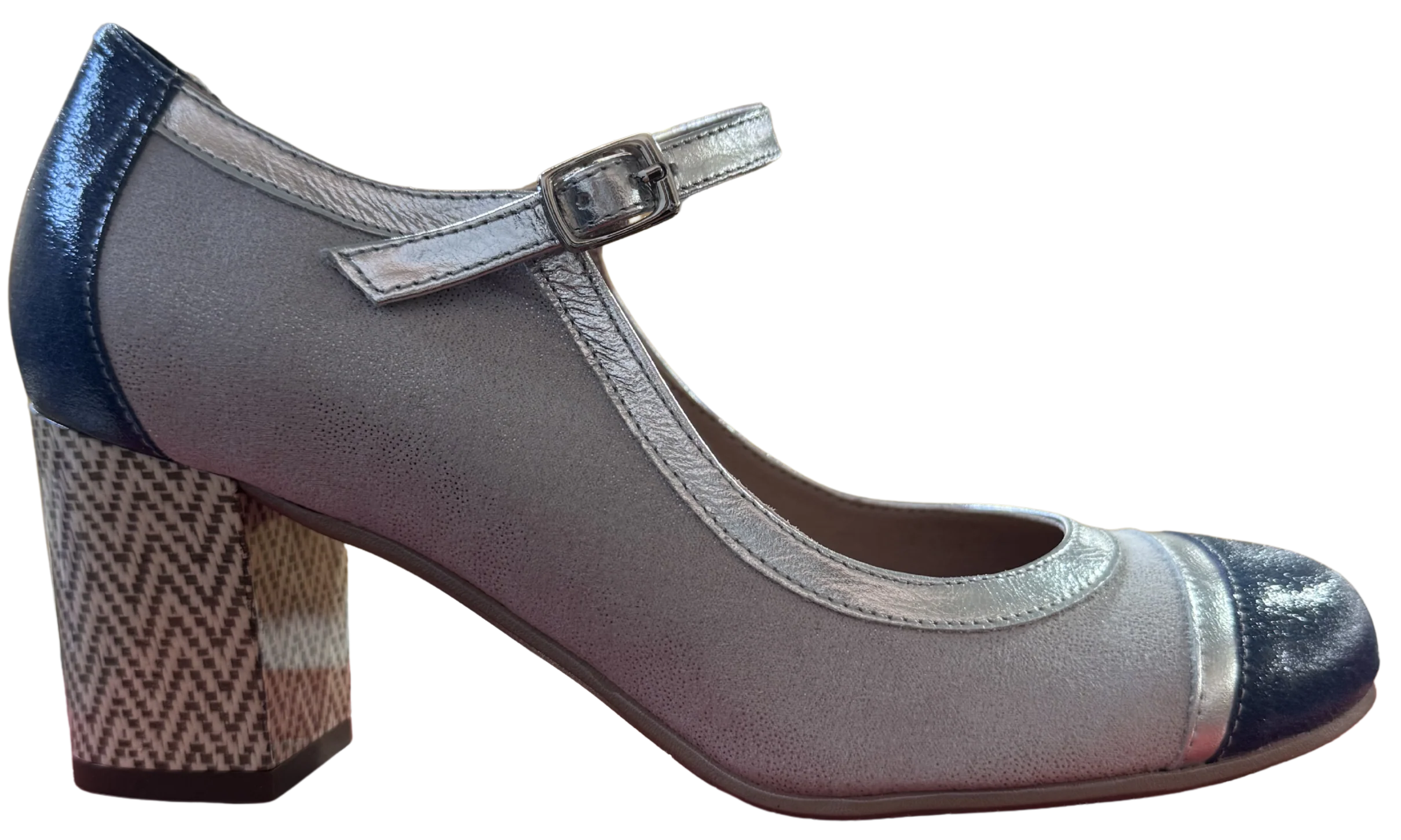 MUJER ZAPATO DE SALON ALTIVIA PLATINO - Image 3