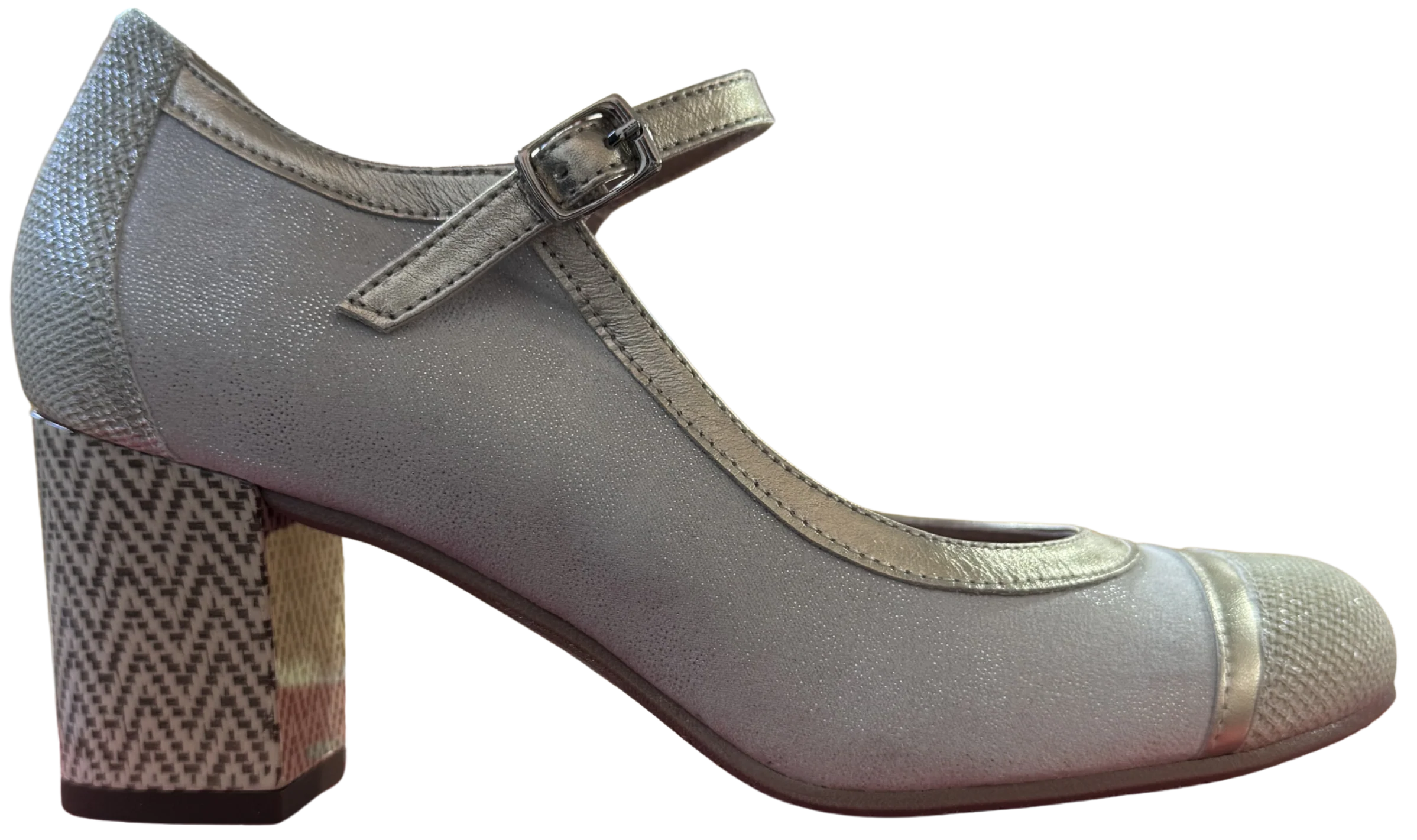MUJER ZAPATO DE SALON BELARIA PLATINO - Image 3