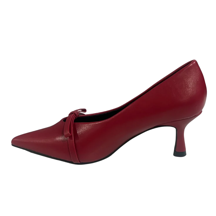 MUJER ZAPATO DE SALON CALMORA ROJO - Image 4