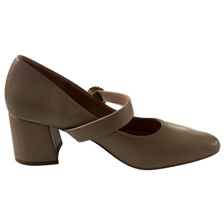 MUJER ZAPATO DE SALON EBALO BEIGE - Image 2