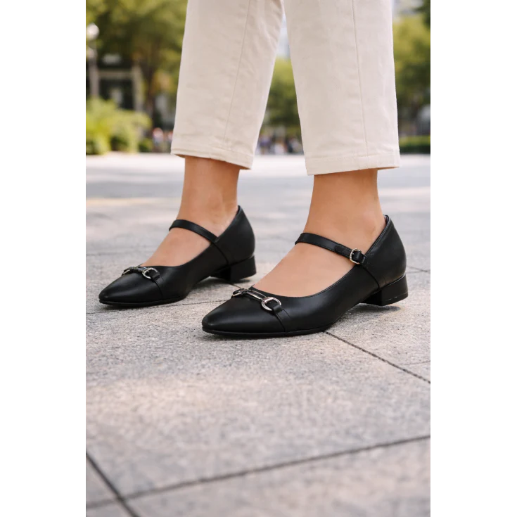MUJER ZAPATO DE SALON IBIZA NEGRO - Image 6