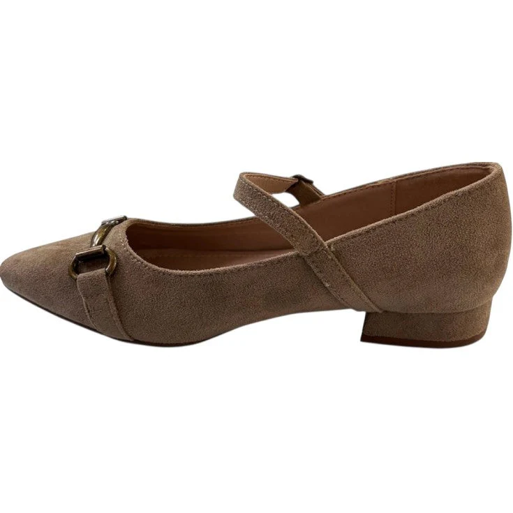 MUJER ZAPATO DE SALON VALENTINA BEIGE - Image 5