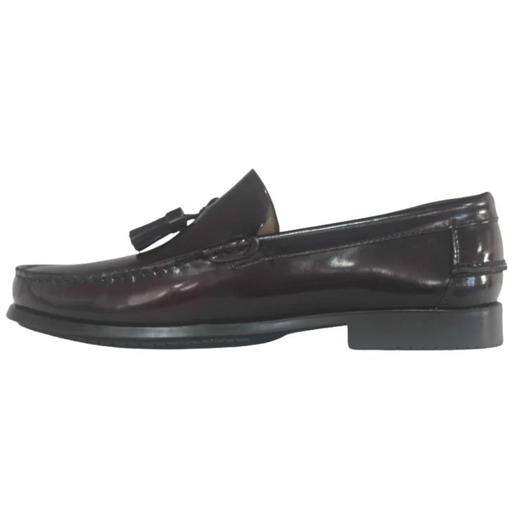ZAPATO MOCASÍN MARCA BENAVENTE BORLAS BURDEOS - BENAVENTE - Image 3