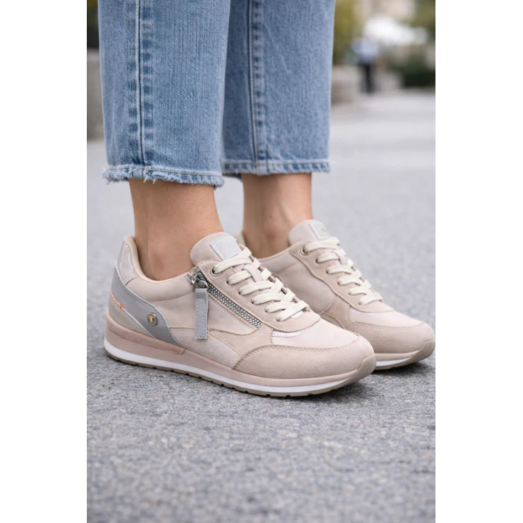 MUJER DEPORTIVA ZAPATO ANTELINA BEIGE - Image 3