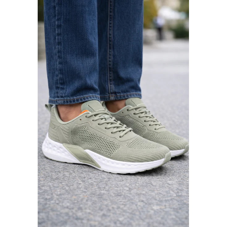 MUJER DEPORTIVA ZAPATO TEXTIL KAKI - Image 3