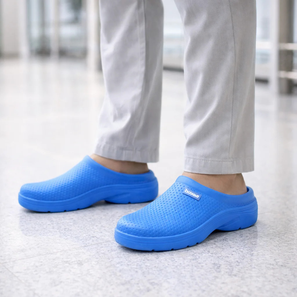 HOMBRE ZAPATILLAS DE ESTAR POR CASA ZUECO AZUL 40/45 - Image 2